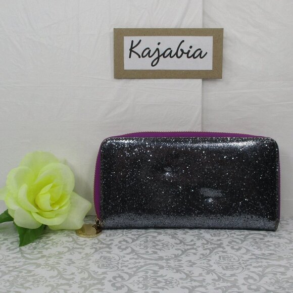 DEUX LUX Pink/Purple Flitter Wallet - Picture 8 of 8